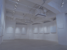 Sachiko TEMMYO exhibition  -two doors away- at lapnetship,tokyo,from december 01 to 10,2000