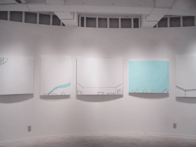 Sachiko TEMMYO exhibition  -two doors away- at lapnetship,tokyo,from december 01 to 10,2000